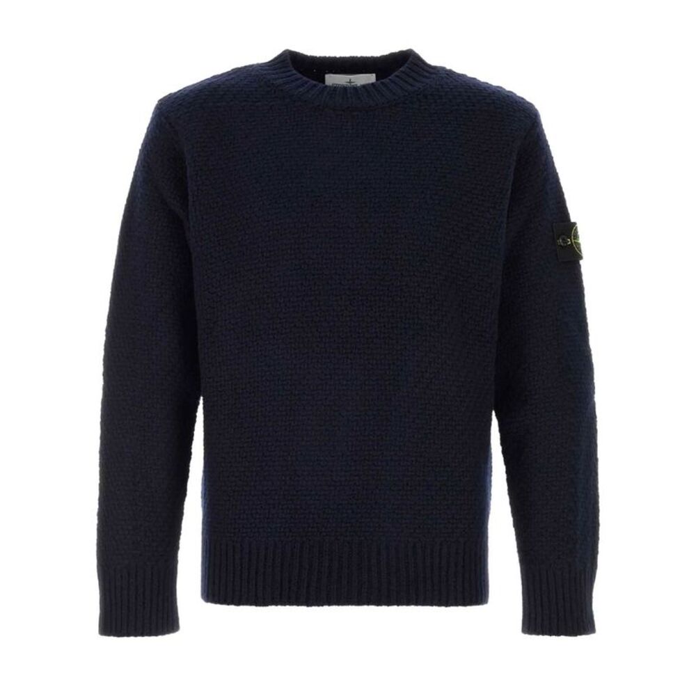 Stone Island Men Maglione Girocollo Vestibilità Loose A Costine